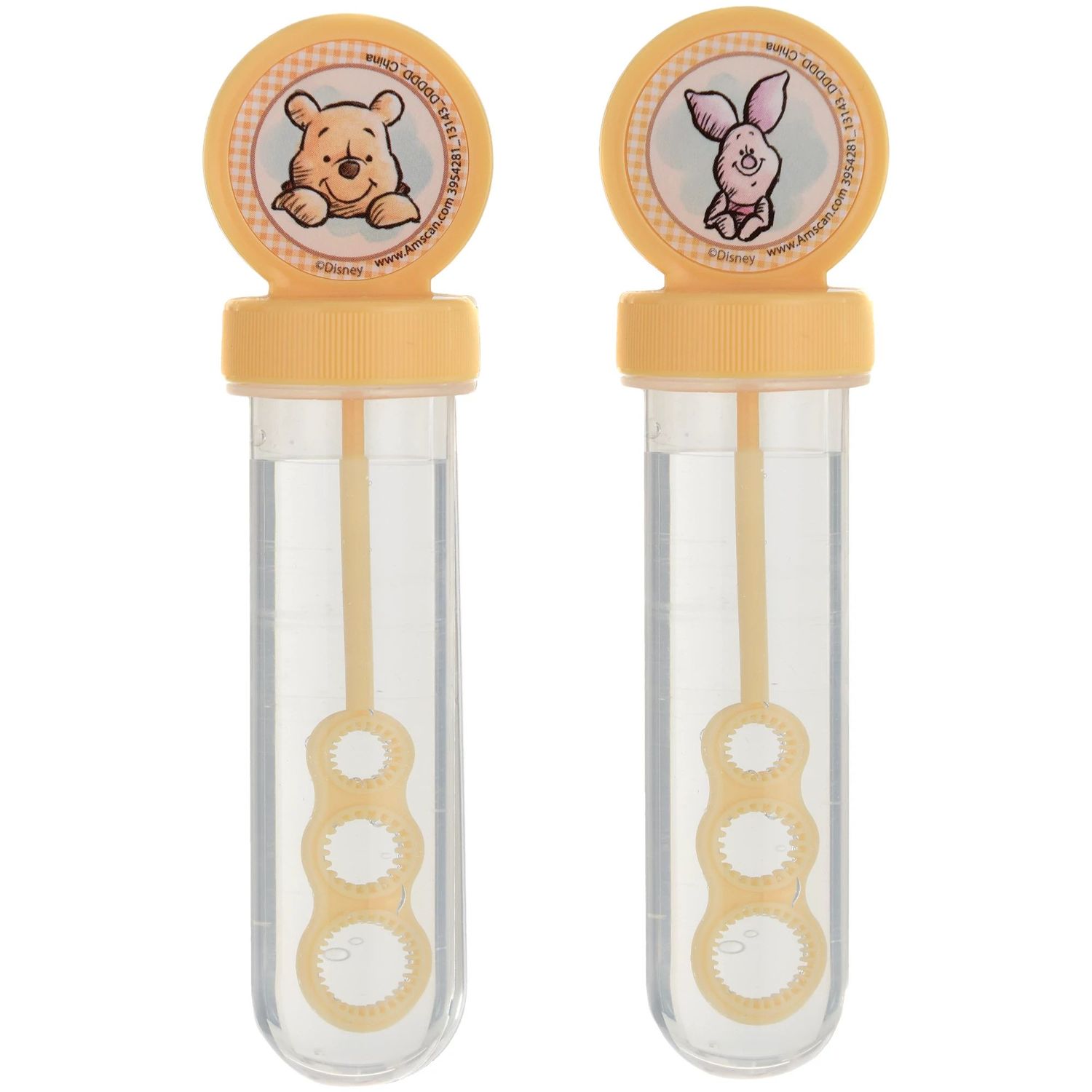 Winnie The Pooh Bubble Tubes - 4 Count