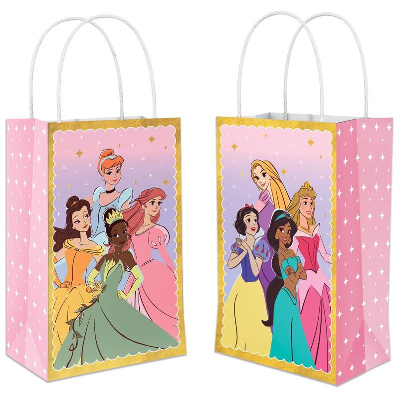 ©Disney Princess Hot-Stamped Kraft Bag - 8 Count