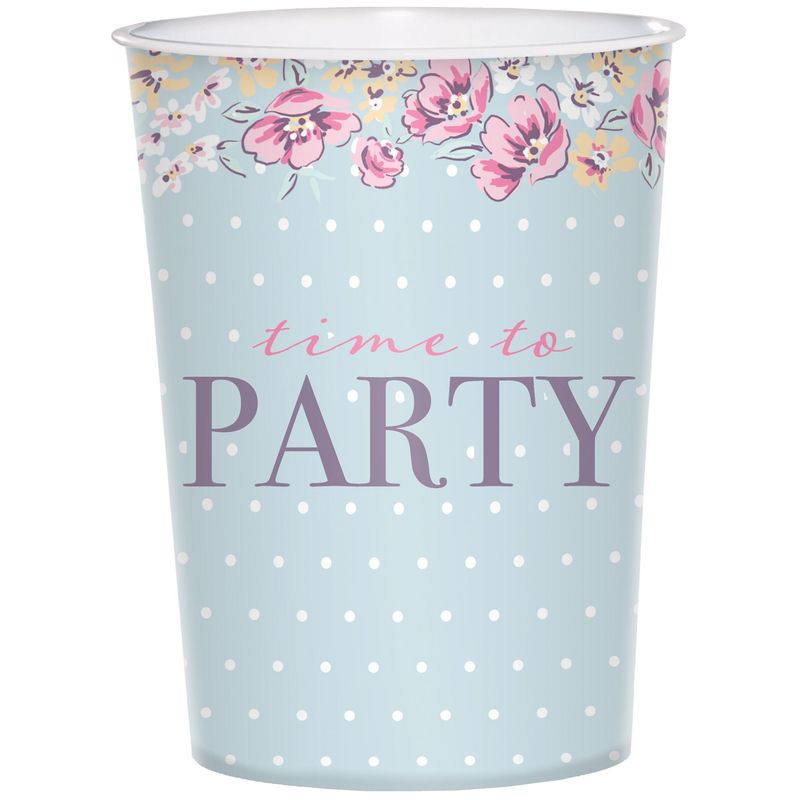 Ribbons And Roses Favor Cup - 16oz