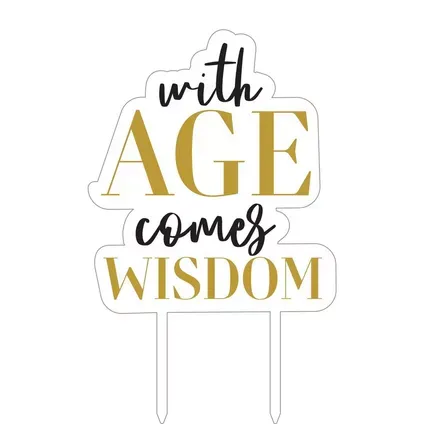 Party of The Ages Cake Topper