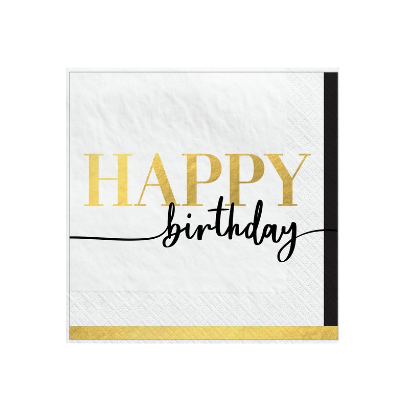 Party of The Ages Beverage Napkins - 16 Count