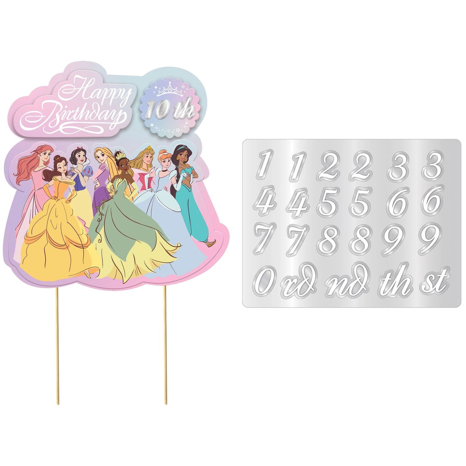©Disney Princess Add An Age Cake Topper