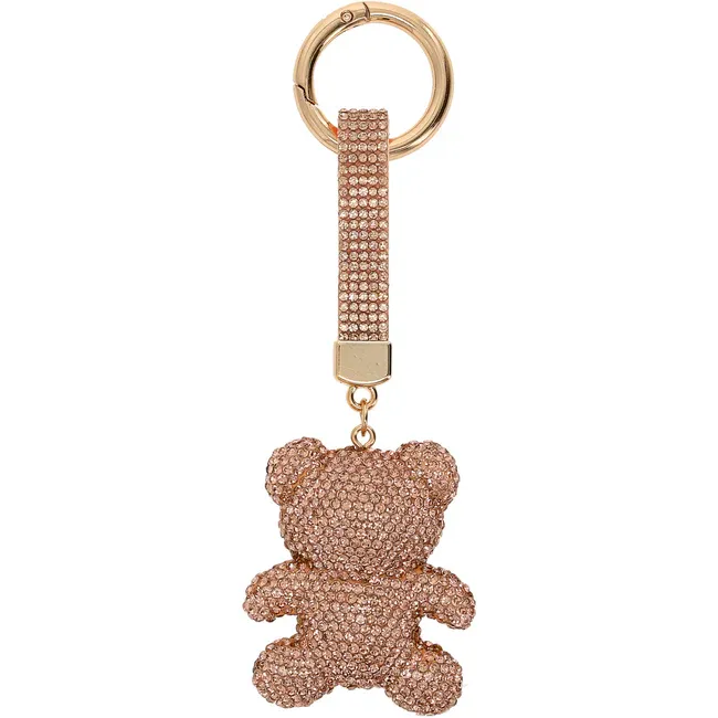 Teddy Bear Gemmed Bag Charm / Key Chain