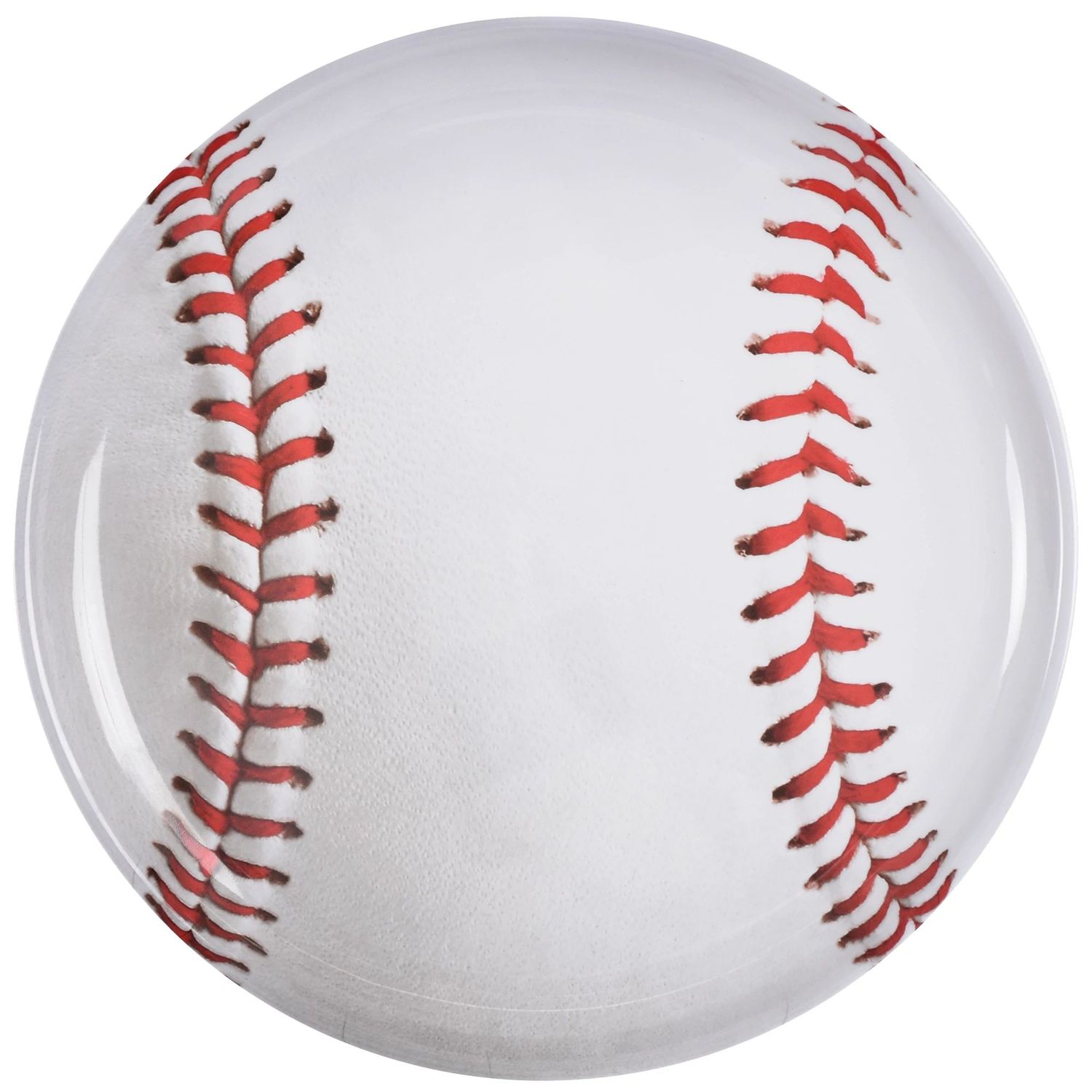 Baseball Melamine Round Platter - 13.5in