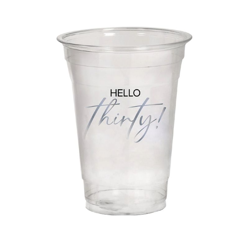Hello Thirty 16oz Cups - 20 Count