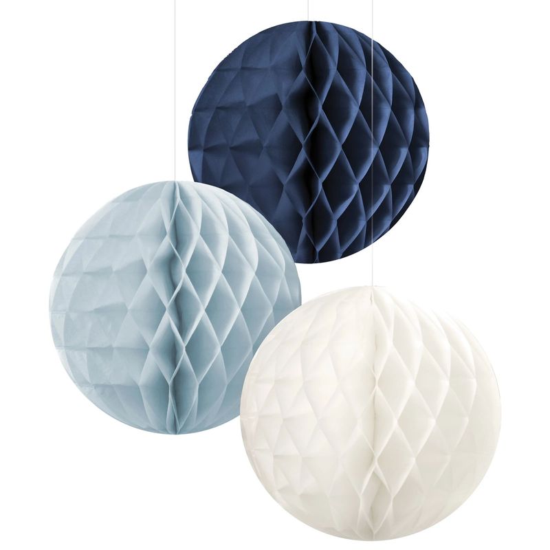 Blue Honeycombs - 3 Count