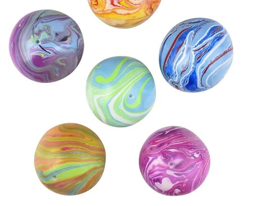 Squish And Stretch Marbleized Ball
