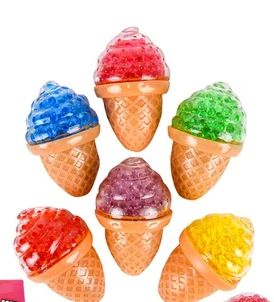 Squeezy Bead Ice Cream Cone