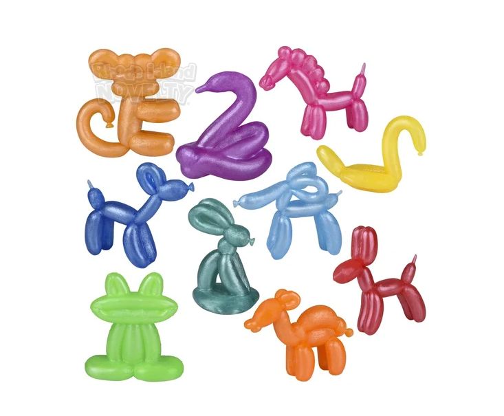 Stretchy Mini Balloon Animal - 100 Count