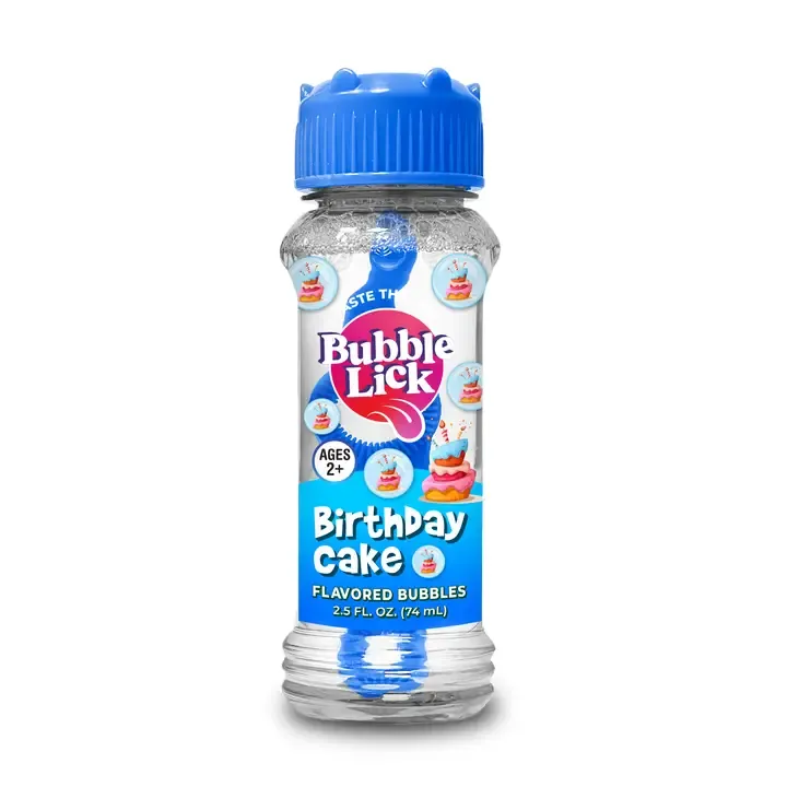 Bubblelick™ Birthday Cake Bubbles