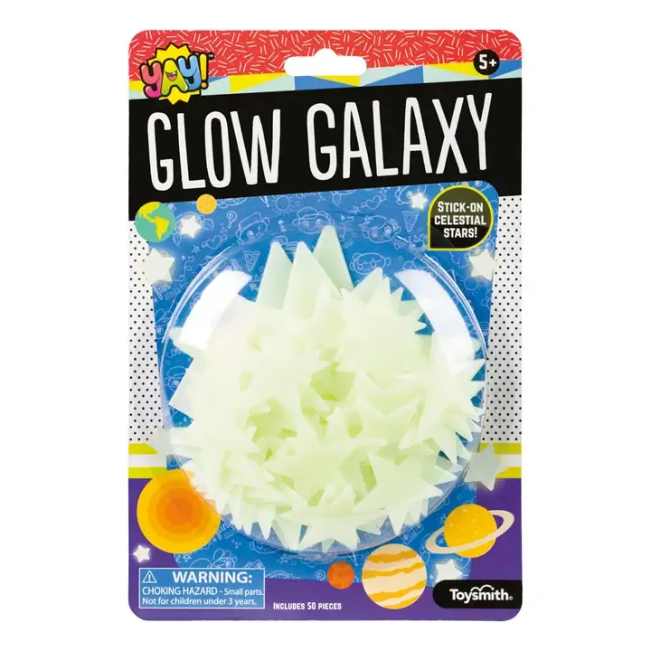 Glow Galaxy Stick-On Celestial Stars