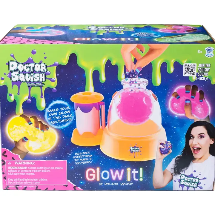 Doctor Squish Squishy Maker Station - Glow-It Edition