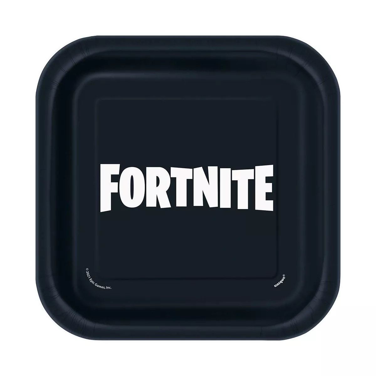 Fortnite 7in Square Dessert Plates - 8 Count