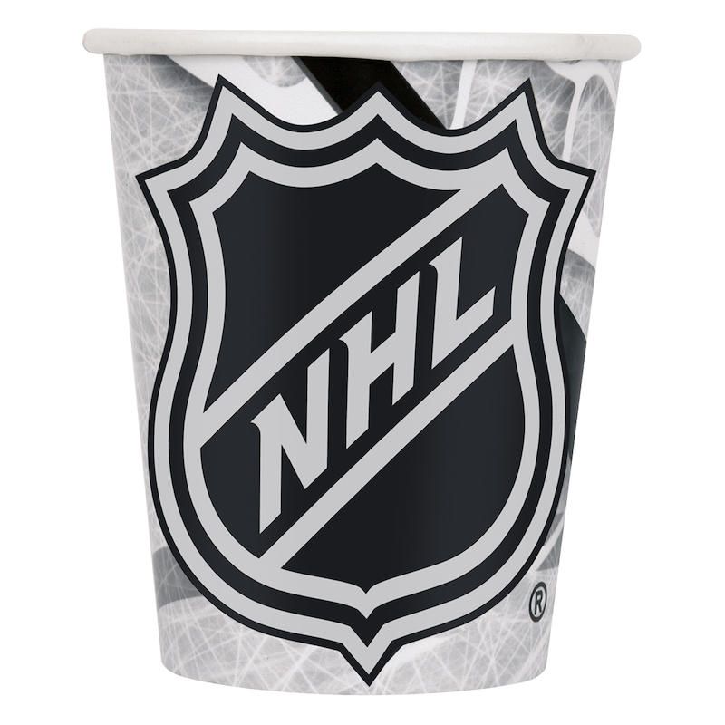 NHL 9oz Hot and Cold Cups - 8 Count