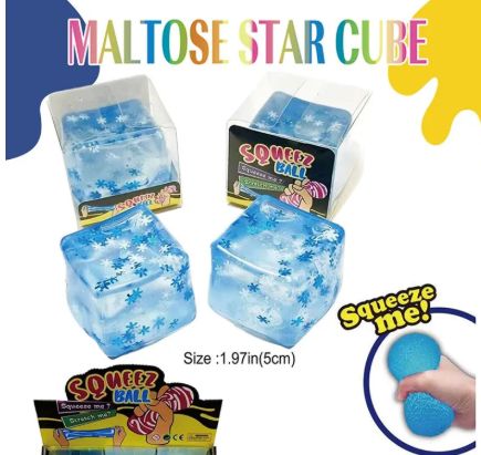 Maltose Star Cube Squish Toy