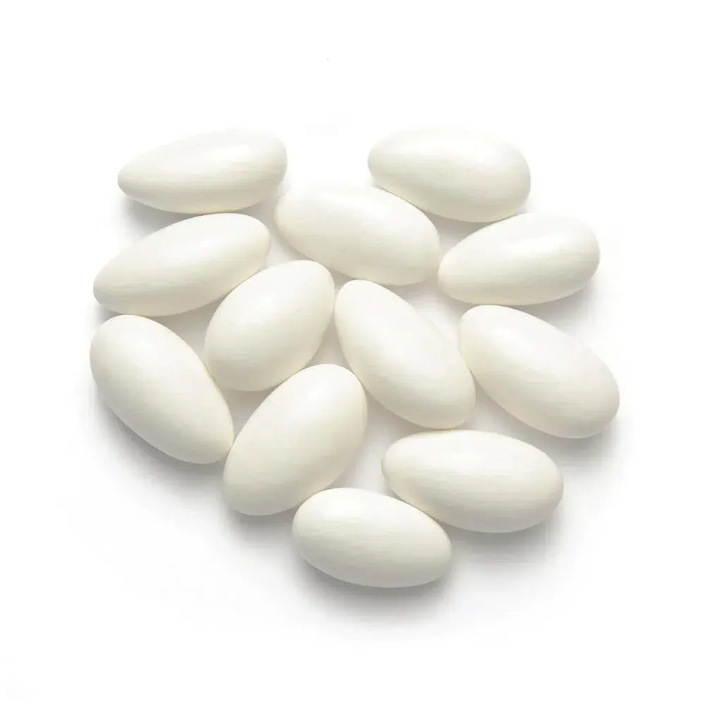 Jordan Almonds White - 12oz