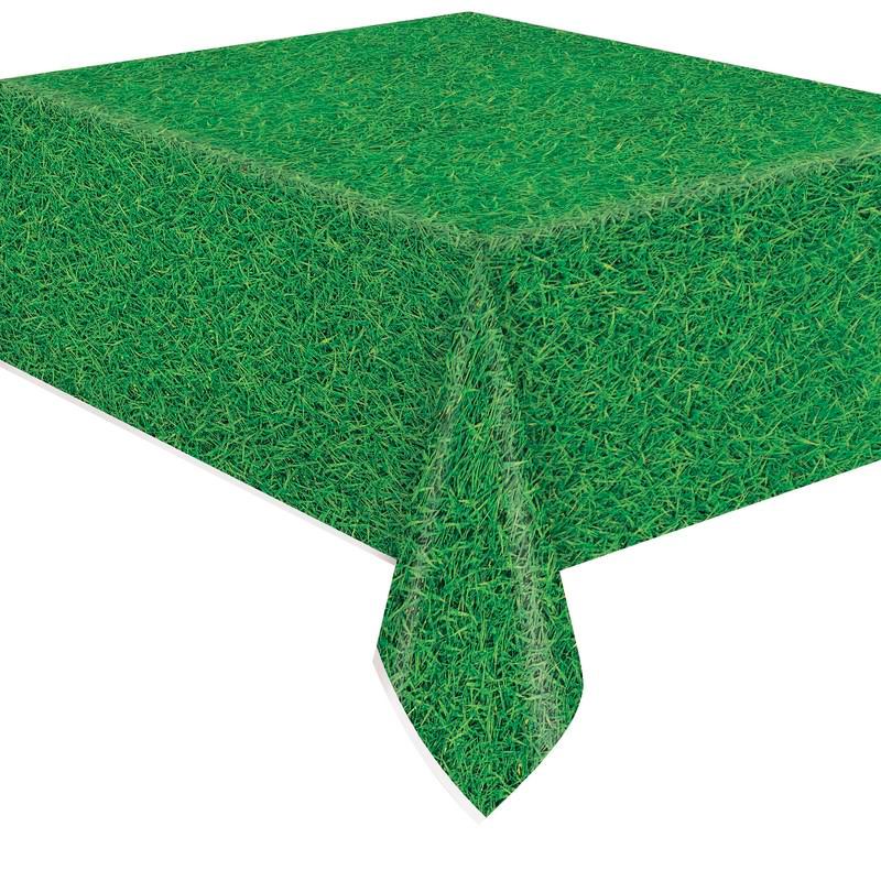 Green Grass Table Cover - 54in X 108in
