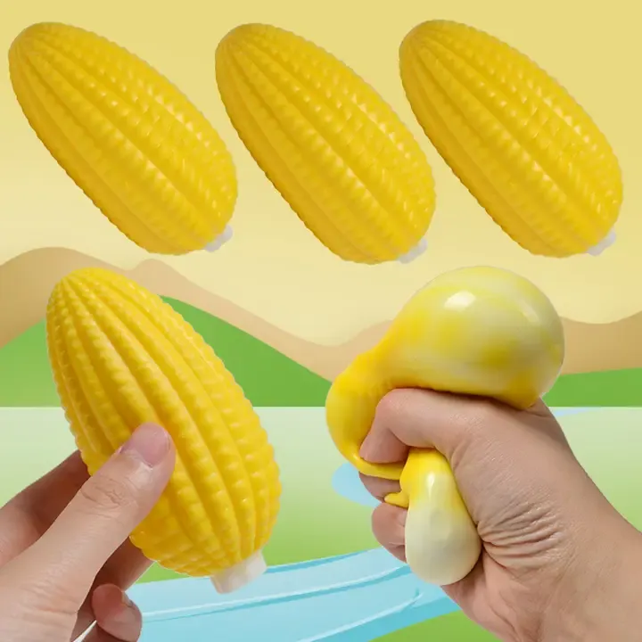 Corn on the Cob Squishy Toy