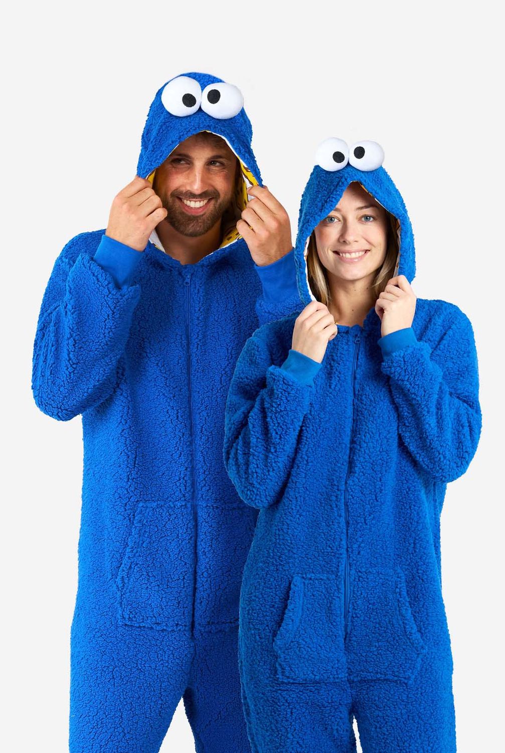 Cookie Monster Adult Onesie