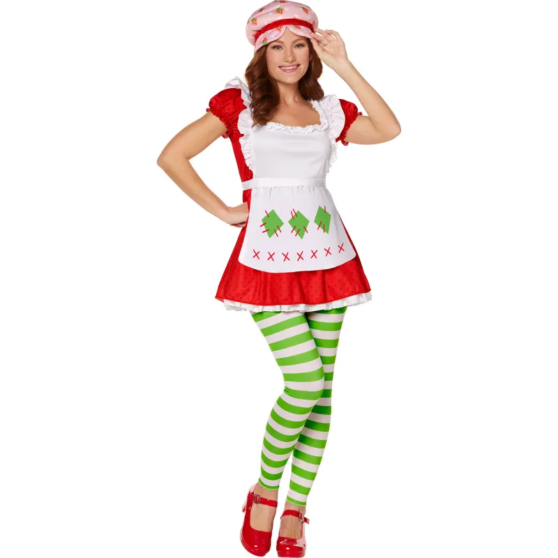Adult Strawberry Shortcake Costume