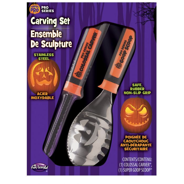 Pro Pumpkin Carving Tools Set