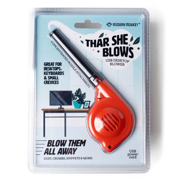 Modern Monkey®️ Thar She Blows USB Desktop Blower