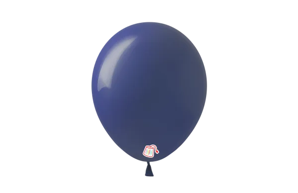 Navy Blue 12in Latex Balloons #118 - 12 Count