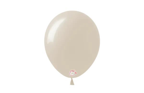 Sand White 12in Latex Balloons #173 - 12 Count