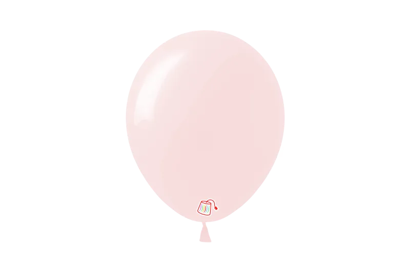 Pastel Pink 12in Latex Balloons #710 - 12 Count