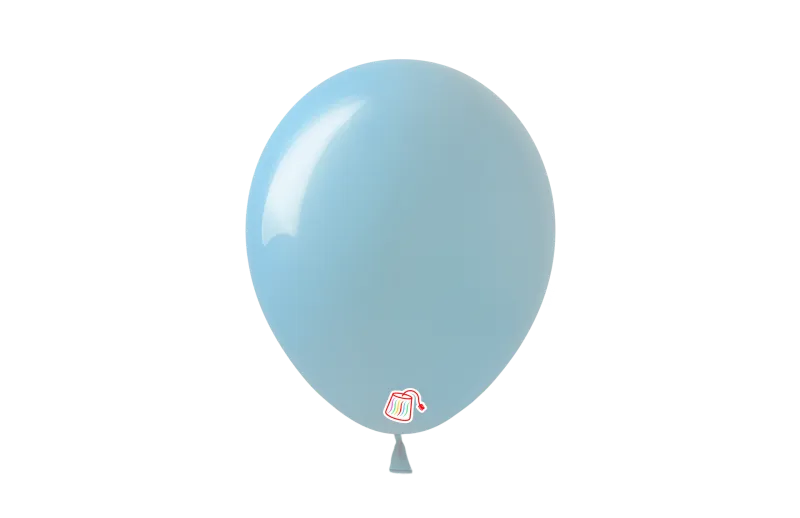 Pastel Blue 12in Latex Balloons #750 - 12 Count