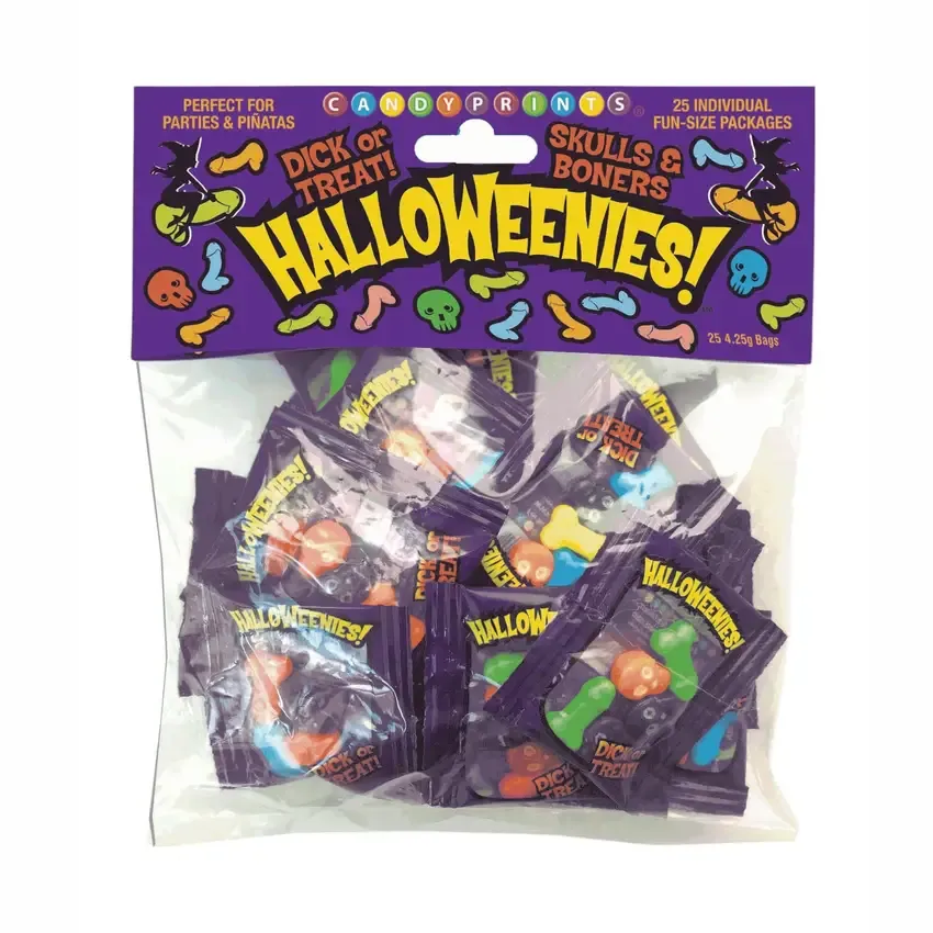 Halloweenies Dick &amp; Skull Candies- Bag of 25