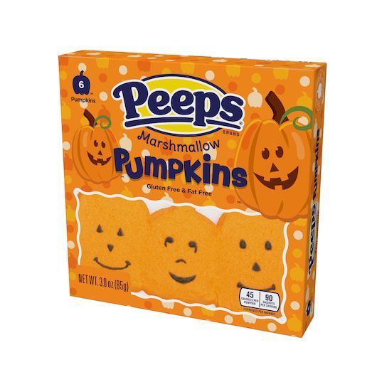Peeps Marshmallow Pumpkins, 3 Ounce - 6 Count