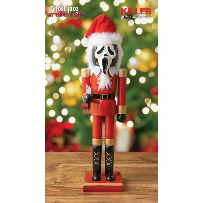 Ghost Face At Your Place™ 15" Nutcracker