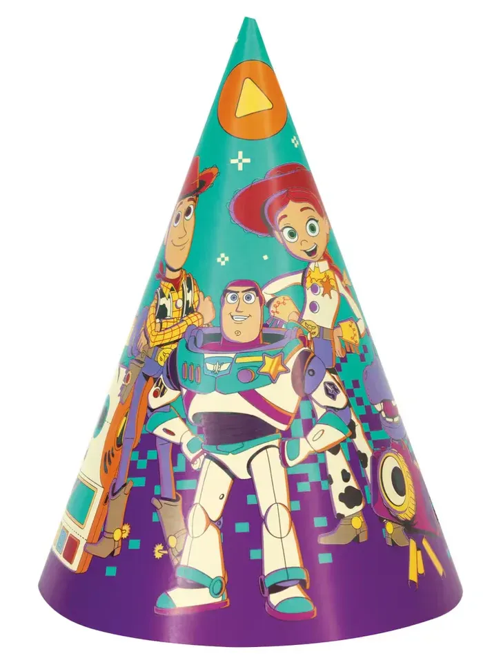 Toy Story 5 Party Hats - 8 Count