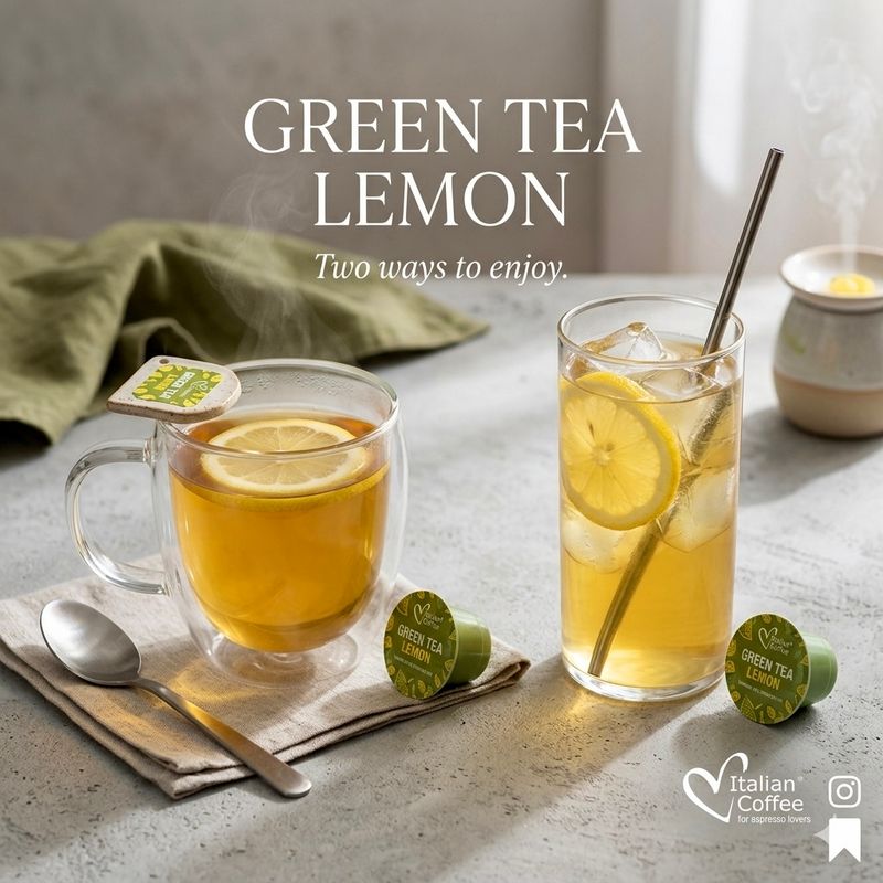 Italian Coffee Dolce Gusto Green Lemon Tea х16 capsules