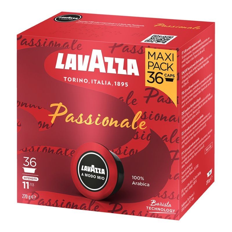 Lavazza Modo Mio Passionale Arabica family box x36 capsules