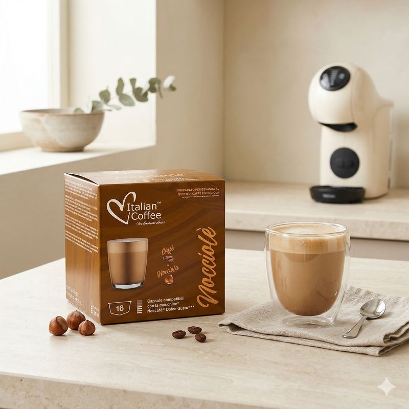 Italian Coffee Dolce Gusto Nocciole x16 capsules