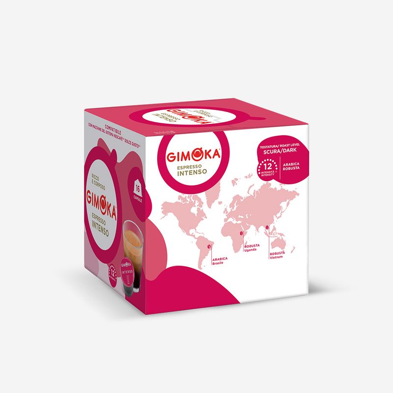 Gimoka Dolce Gusto Espresso Intenso x16 capsules