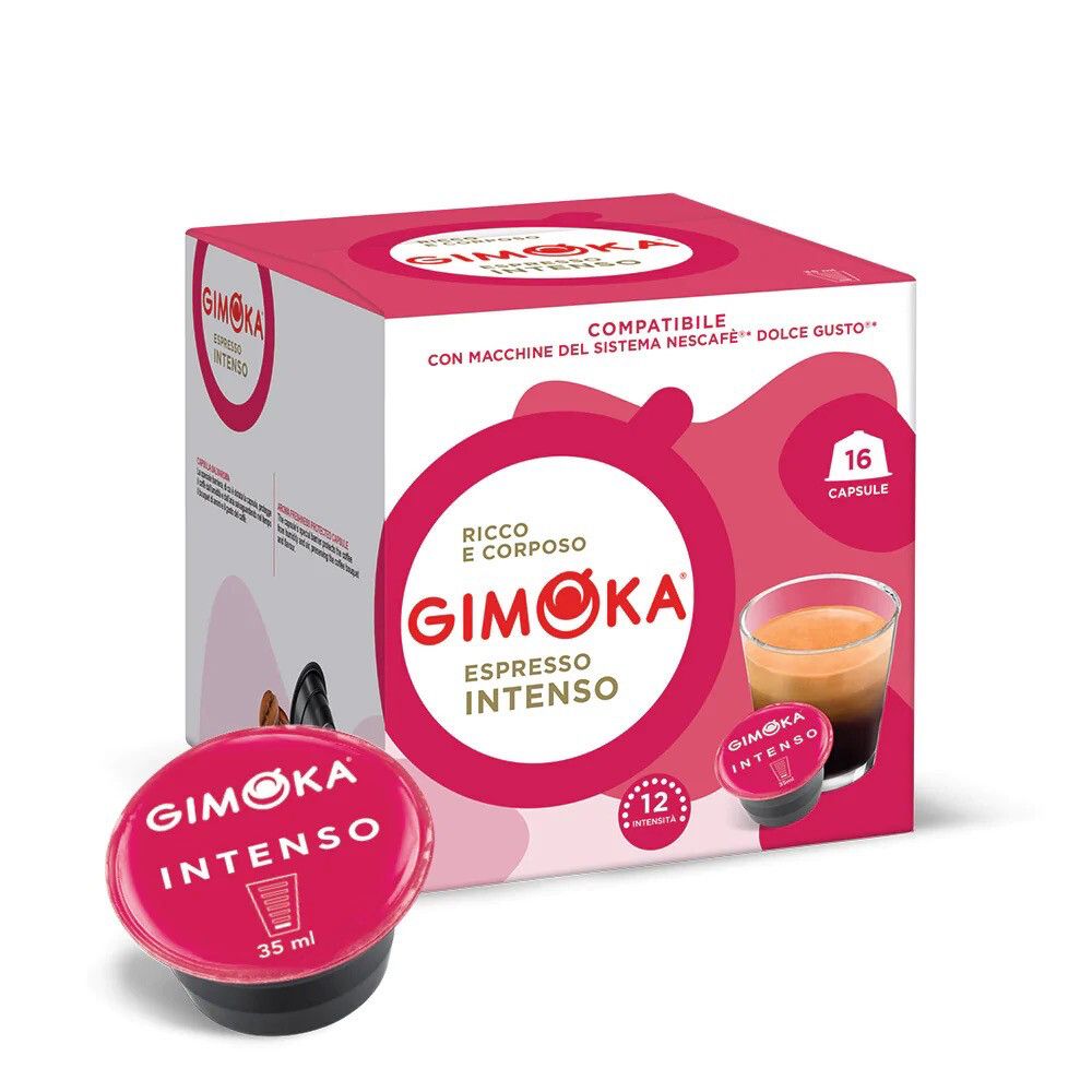 Gimoka Dolce Gusto Espresso Intenso x16 capsules