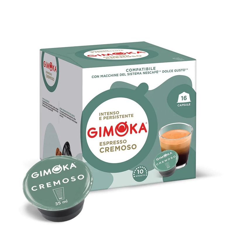 Gimoka Dolce Gusto Espresso Cremoso  x16 capsules