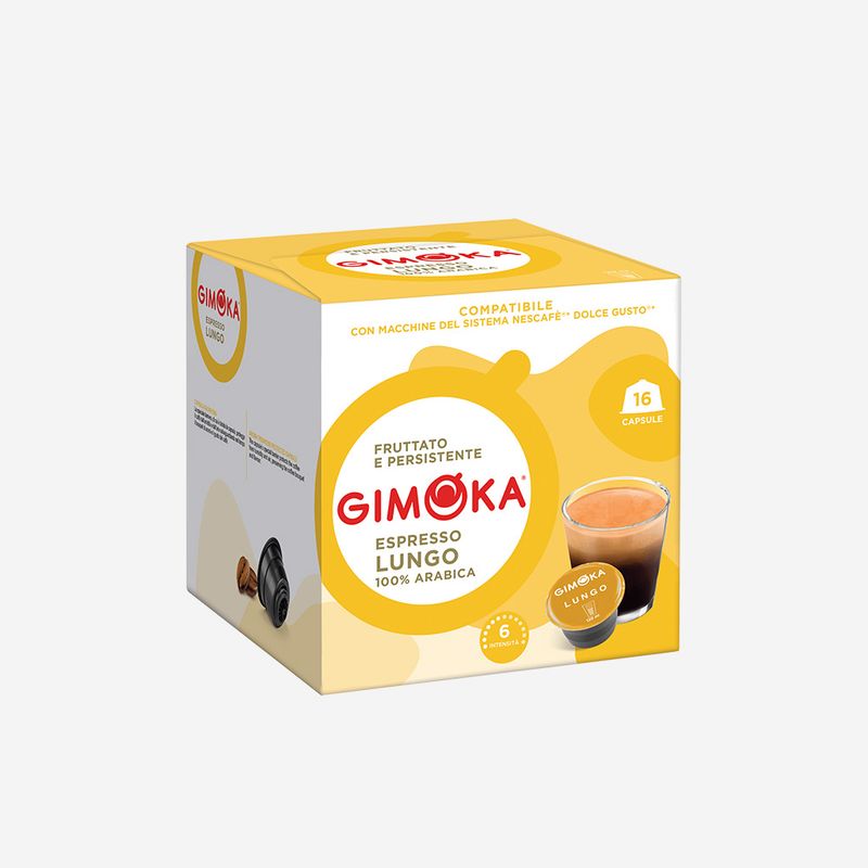 Gimoka Dolce Gusto Espresso Lungo Arabica x16 capsules