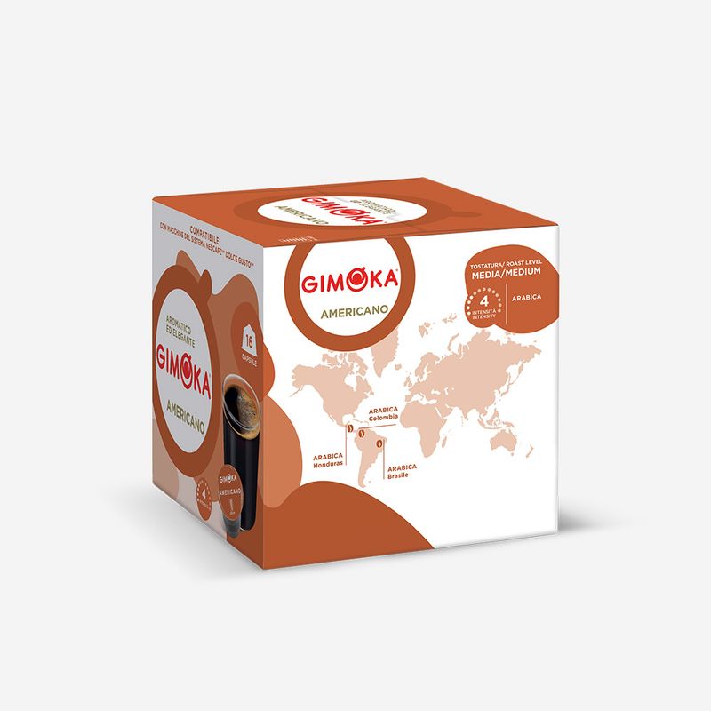 Gimoka Dolce Gusto Americano Arabica  x16 capsules
