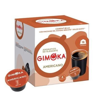 Gimoka Dolce Gusto Americano Arabica  x16 capsules
