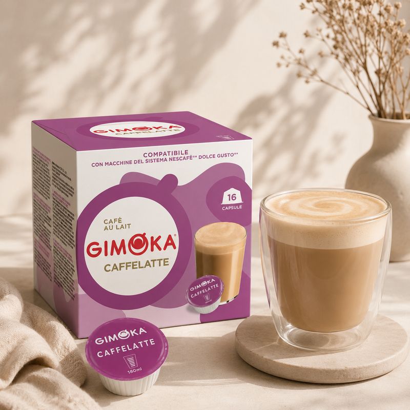 Gimoka Dolce Gusto Caffè Latte x16 capsules