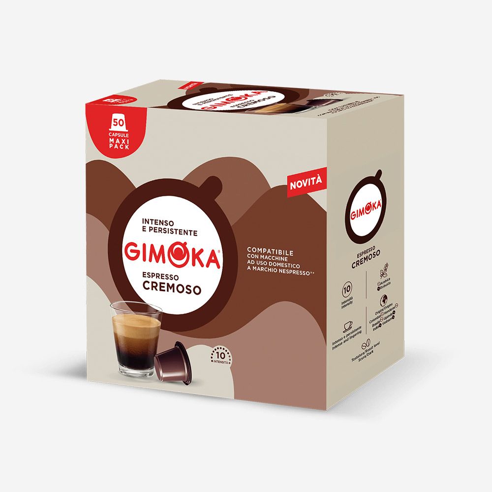Gimoka Nespresso Espresso Cremoso x50 capsules