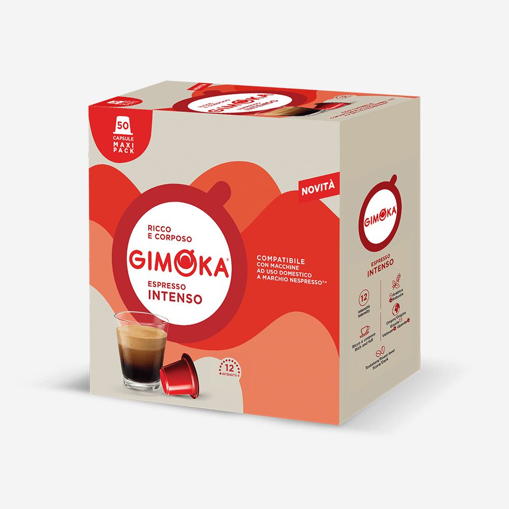 Gimoka Nespresso Espresso Intenso x50 capsules