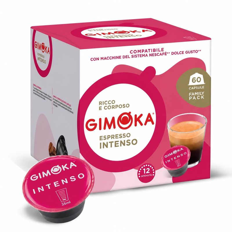 Gimoka Dolce Gusto Espresso Intenso  x60 capsules