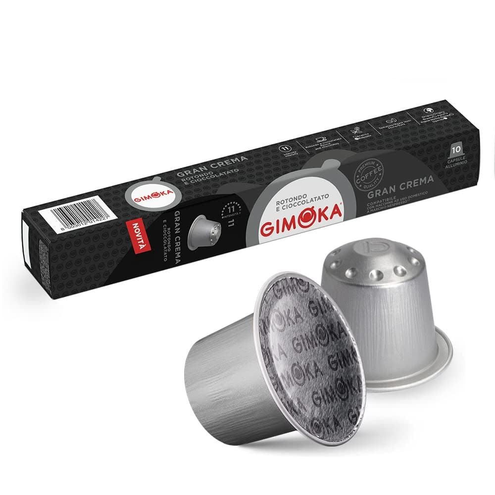 Gimoka Nespresso Gran Crema Premium Aluminium  x10 capsules