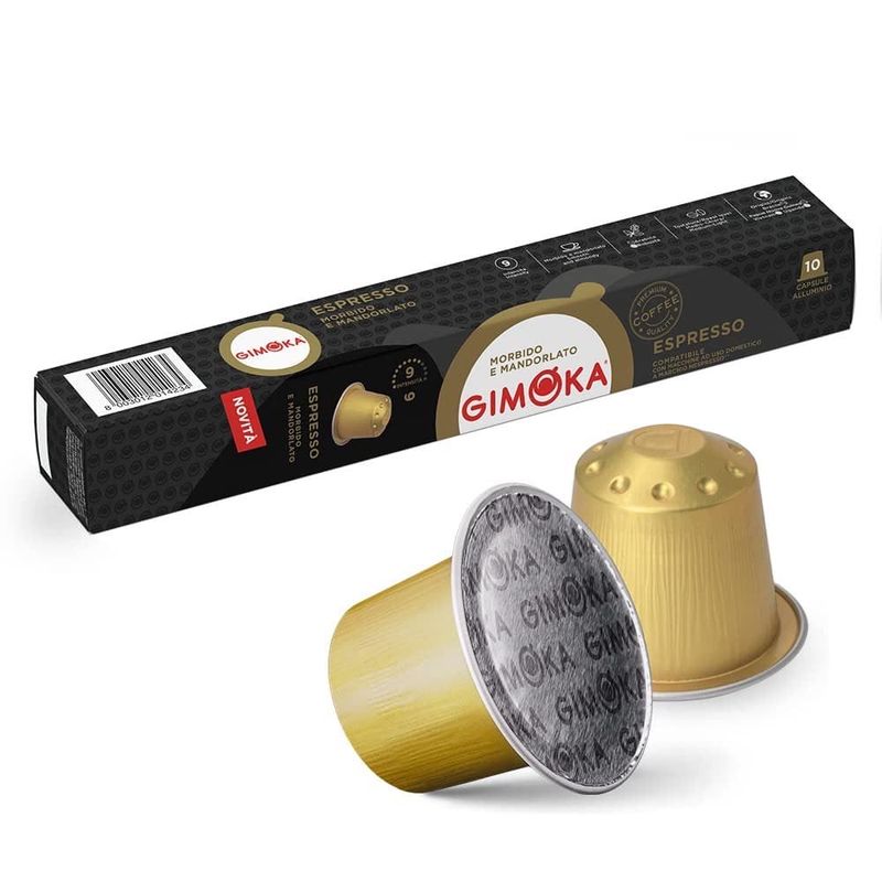 Gimoka Nespresso Espresso Premium Aluminium x10 capsules