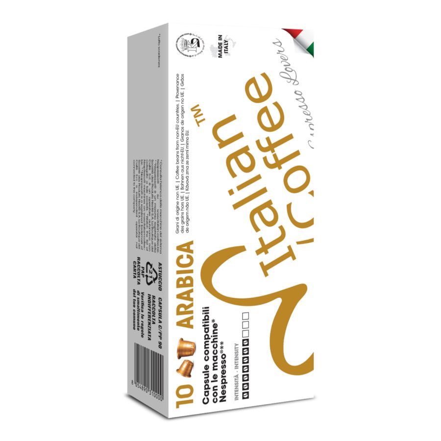 Italian Coffee Nespresso Arabica 10x capsules
